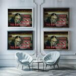 typo 0017 framed posters mockup