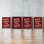 typo 0018 framed posters mockup