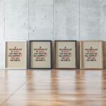 typo 0024 framed posters mockup