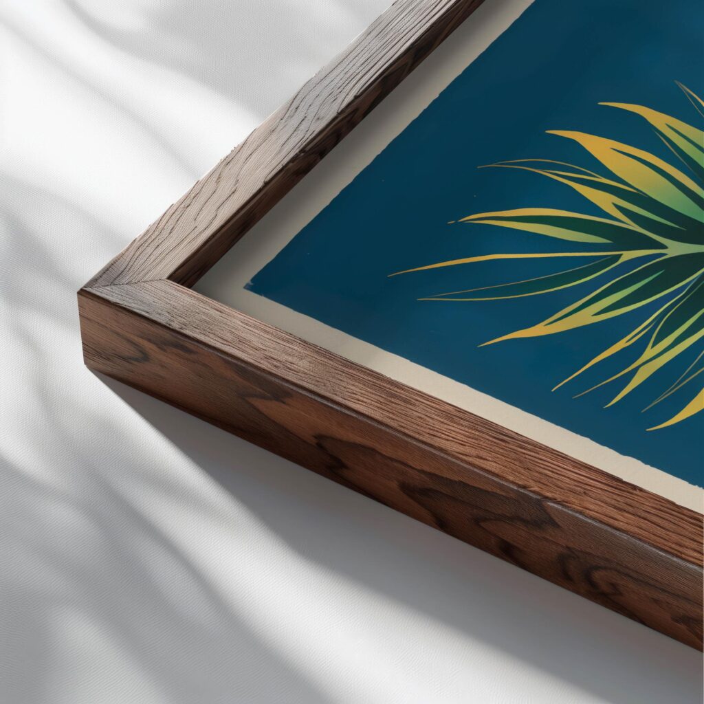 typo 0026 close up dark wood mockup