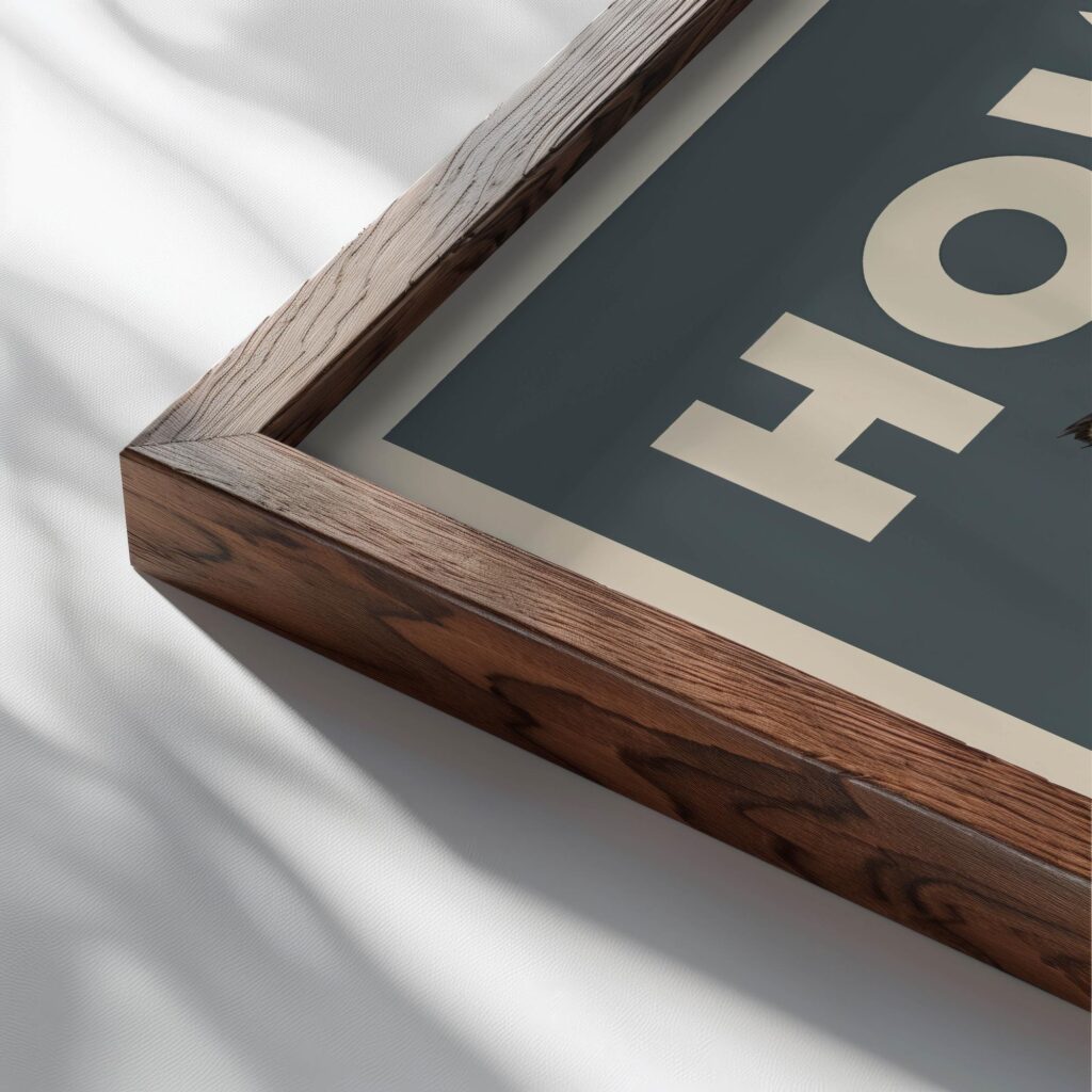 typo 0029 close up dark wood mockup