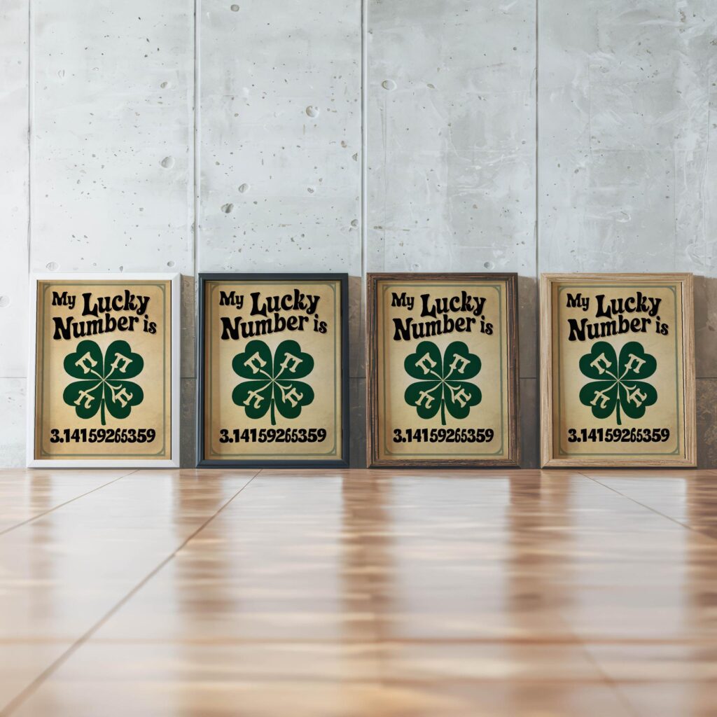 typo 0033 framed posters mockup