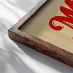 typo 0047 close up dark wood mockup