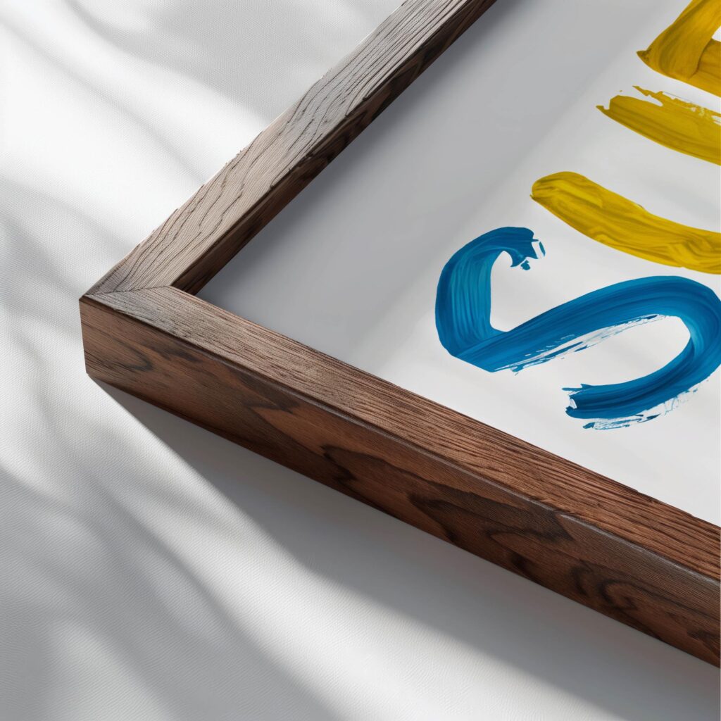 typo 0048 close up dark wood mockup