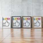 typo 0048 framed posters mockup