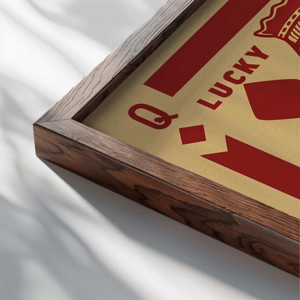 typo 0051 close up dark wood mockup