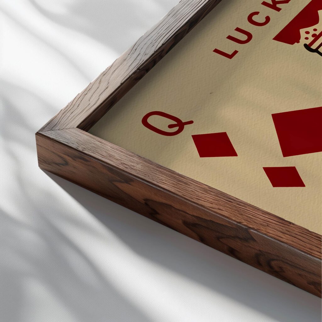 typo 0057 close up dark wood mockup