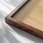typo 0059 close up dark wood mockup