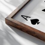 typo 0060 close up dark wood mockup