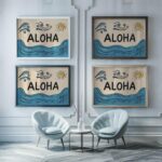 typo 0062 framed posters mockup
