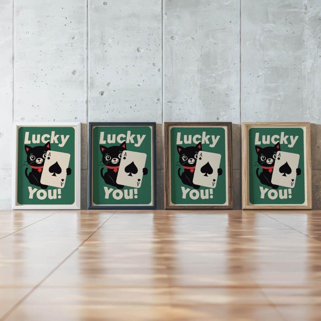 typo 0065 framed posters mockup