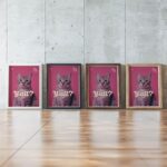 typo 0066 framed posters mockup
