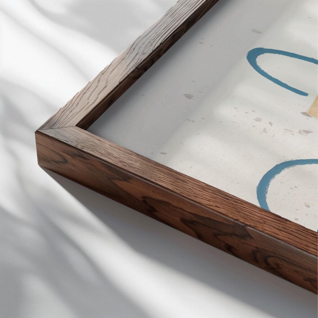 typo 0069 close up dark wood mockup
