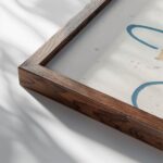 typo 0069 close up dark wood mockup