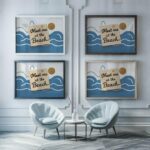 typo 0069 framed posters mockup