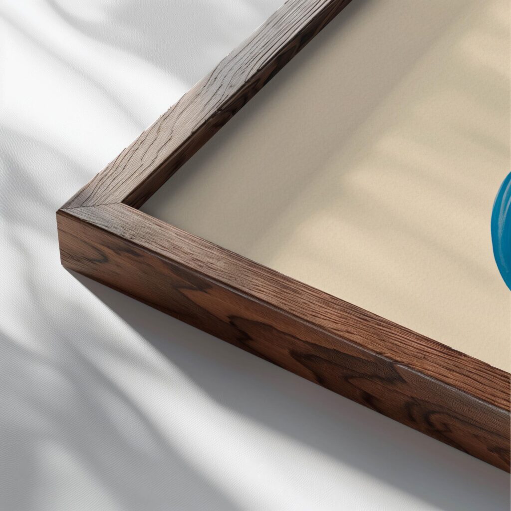 typo 0072 close up dark wood mockup