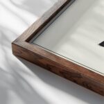 typo 0073 close up dark wood mockup