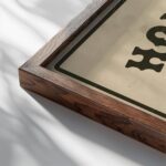 typo 0075 close up dark wood mockup