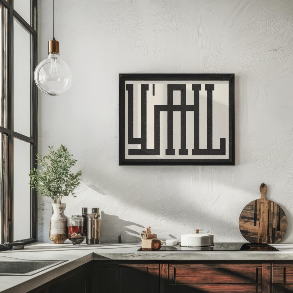 typographic 0031 yall black textured 3x4 6 mockup