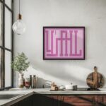 typographic 0041 yall pink textured 3x4 6 mockup