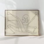 under the sign of division 1940 paul klee high quality print