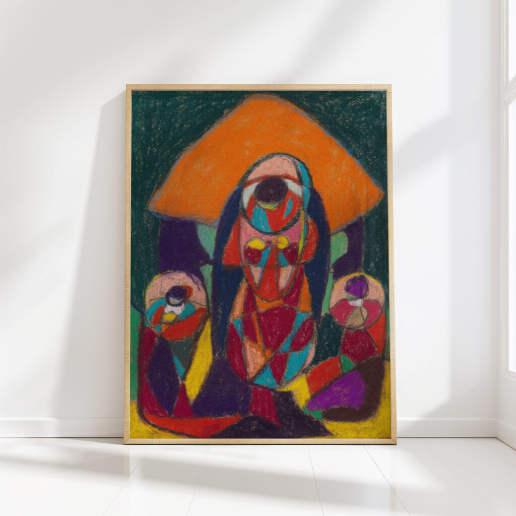 untitled 1920 adolf holzel high quality print untitled 1920 adolf holzel high quality print
