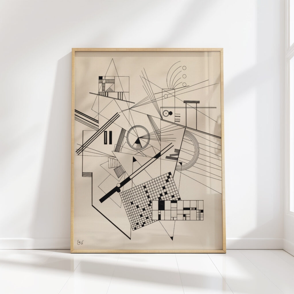 untitled 1925 wassily kandinsky high quality print