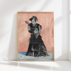untitled collage 1939 karl wiener high quality print