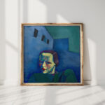 untitled female portrait 1943 karl wiener high quality print