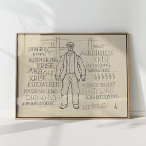 untitled hunger great depression unemployed around 1933 karl wiener high quality print