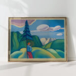 untitled iv around 1940 karl wiener high quality print