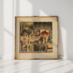 untitled the action takes place in thebes 1922 kurt schwitters high quality print