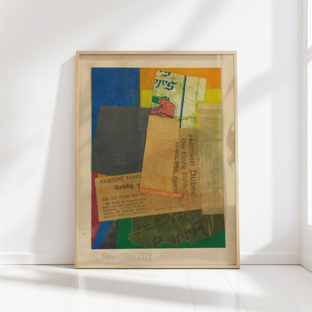untitled valid circa 1945 kurt schwitters high quality print