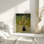 vangogh Almond tree in blossom cat 3x4 4 mockup