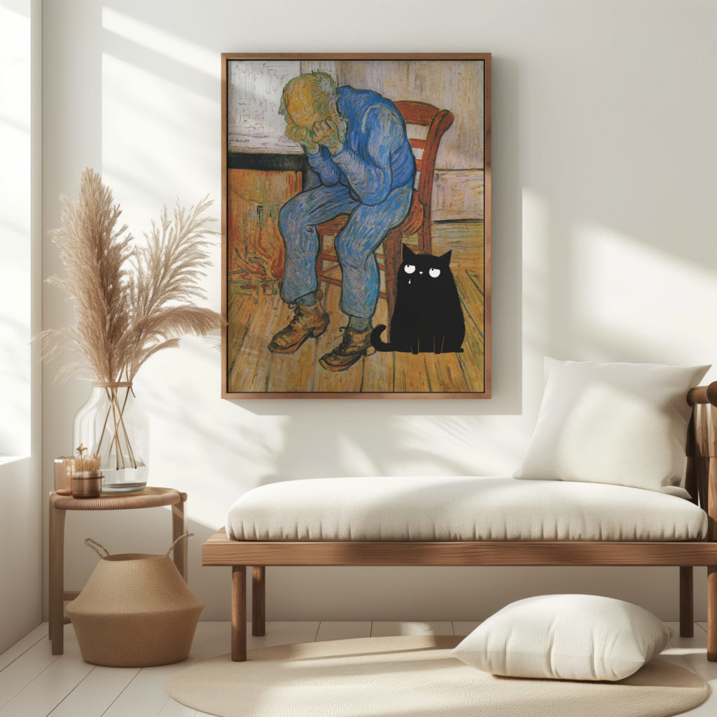vangogh At Eternitys Gate 1890 Figurative 3x4 5 mockup