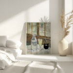 vangogh Cafe table with absinth 1887 Still Life 3x4 4 mockup