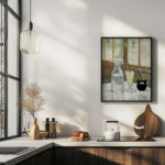 vangogh Cafe table with absinth 1887 Still Life 3x4 6 mockup