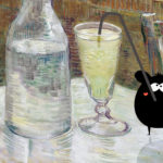 vangogh Cafe table with absinth 1887 Still Life 3x4 8 mockup