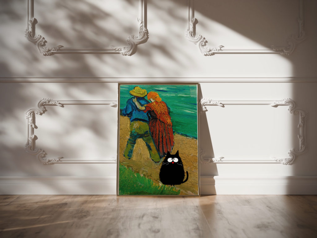 vangogh Eglogue En Provence Un 3x4 video mockup