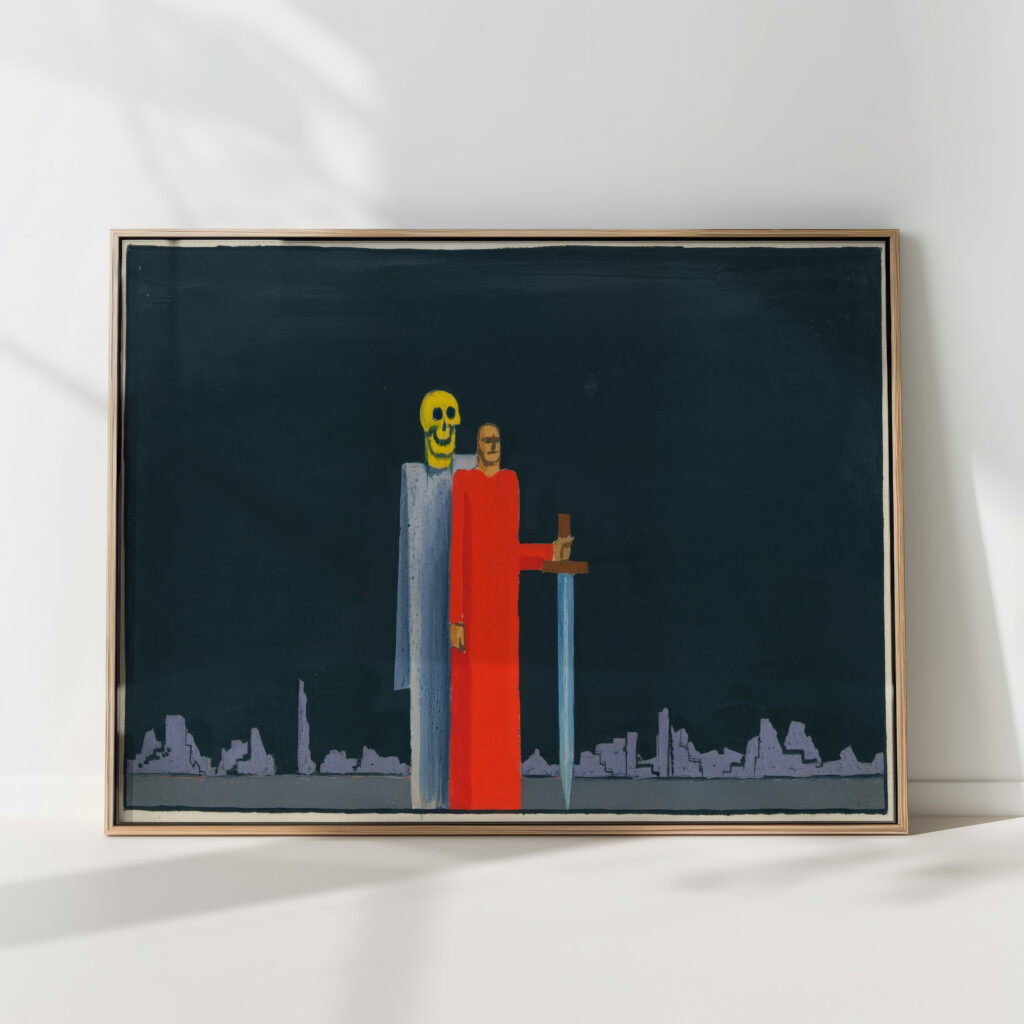 victory and death 1942 karl wiener high quality print