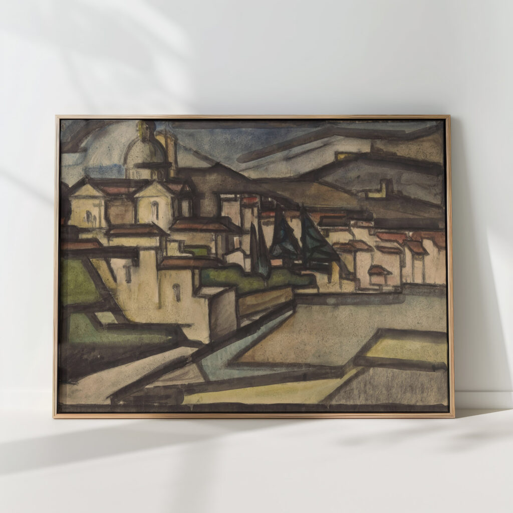 view of an italian city reijer stolk high quality print