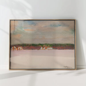 village landscape 2 1940 kazimierz wojtanowicz high quality print