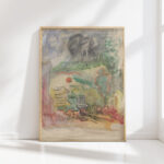 village motif 1935 1944 arnold peter weisz kubincan high quality print