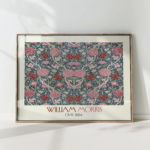 vintage floral art print by william morris