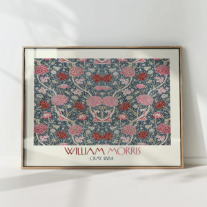 vintage floral art print by william morris
