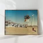 vintage roy motel cafe sign decorative print