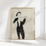 violinist 1927 ernst ludwig kirchner high quality print