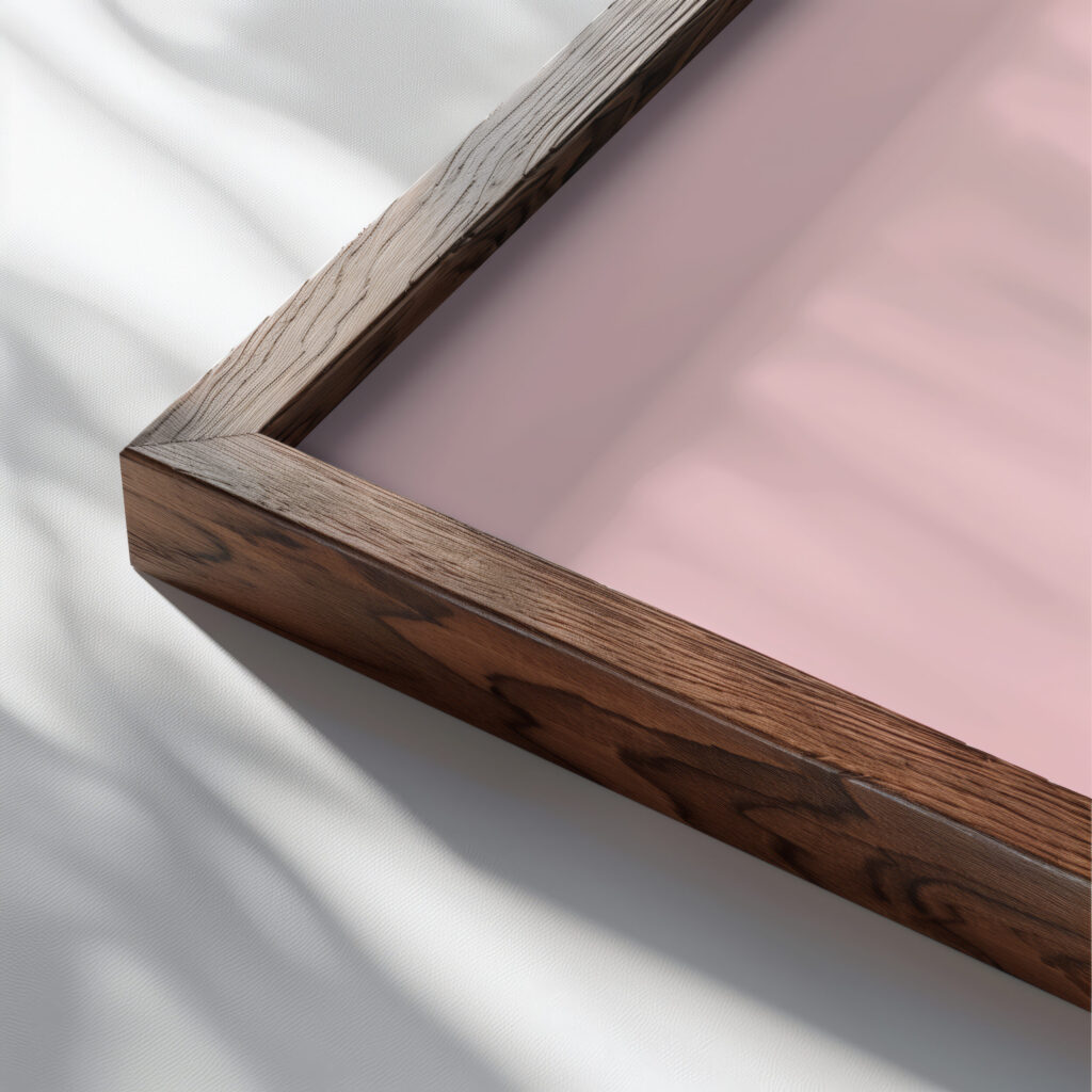 water mint 3x4 300ppi close up dark wood mockup