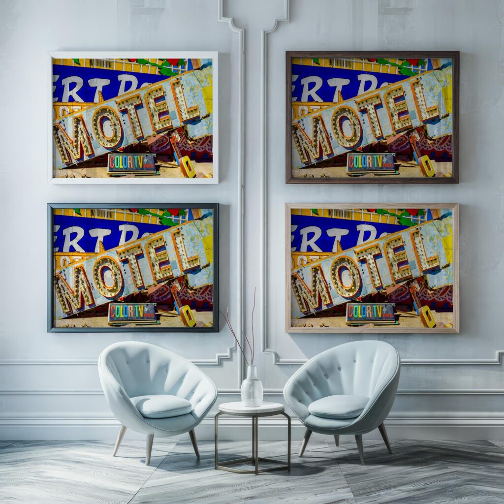 western photo 0003 3x4 framed posters mockup