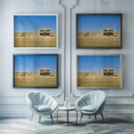 western photo 0004 3x4 framed posters mockup